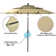 Alyah Rectangular 4 - Person 37" Long Dining Set with Umbrella