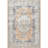 Mattawa Oriental Power Loom Performance Peach/Blue Rug-1629327153