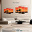 Silhouette de cowboy Lelar Sunset-108873576