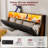 Wrought Studio Hidden Storage Headboard With Charging Station, Ergonomic Upholstered Linen Headboard Only With Led Lights, 2 Outlets & 2 Usb Ports, Attach Frame, Easy Assembly, Dark Grey-418493981