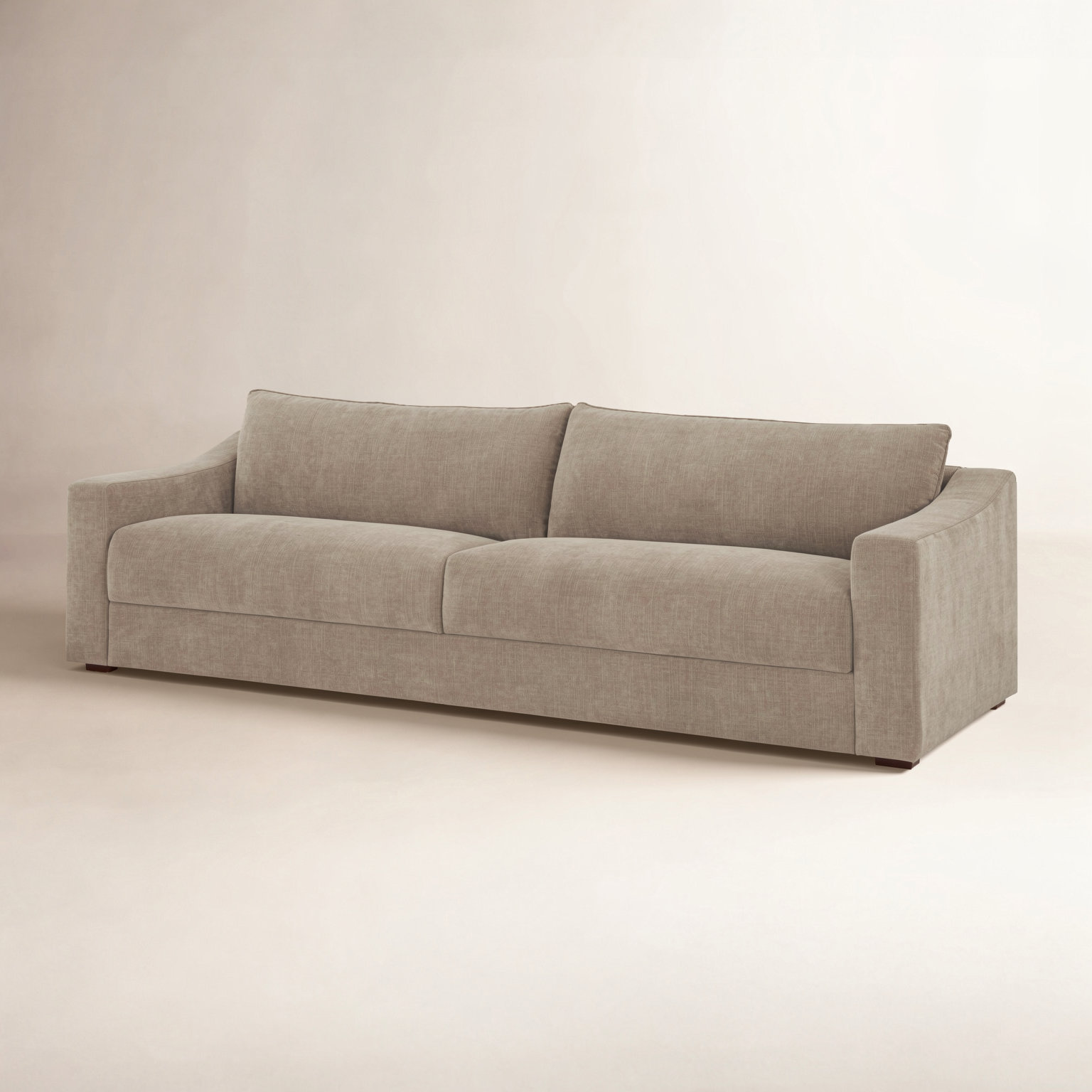 Nora 91" Sofa, Tan