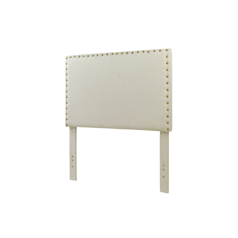 Rosinski Upholstered Headboard, Full / Queen, Ivory