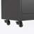 Heavy Duty Rolling Garage Storage Cabinet With Lockable Wheels, 4 Adjustable Shelves, And 3-Point Security Lock For Secure Tool Organization.