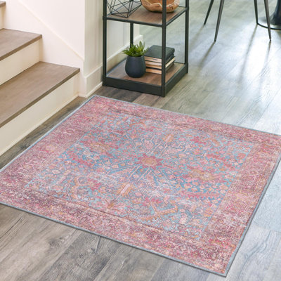 Hazeltine Chenille Oriental Indoor Rug