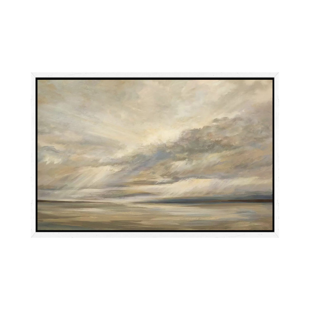 Storm On The Bay by Sheila Finch - Gallery-Wrapped Canvas Giclée on Canvas