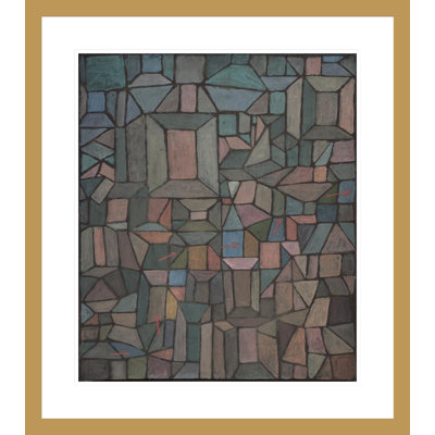 «The Way to the Citadel» par Paul Klee, impression giclée encadrée