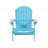 Farmhouse Style Outdoor Patio Adirondack Chair-556933791