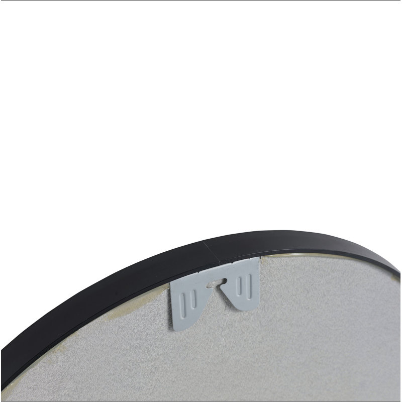 Grand miroir rond 24 po