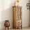 Brown Solid Wood Rectangular Console Table