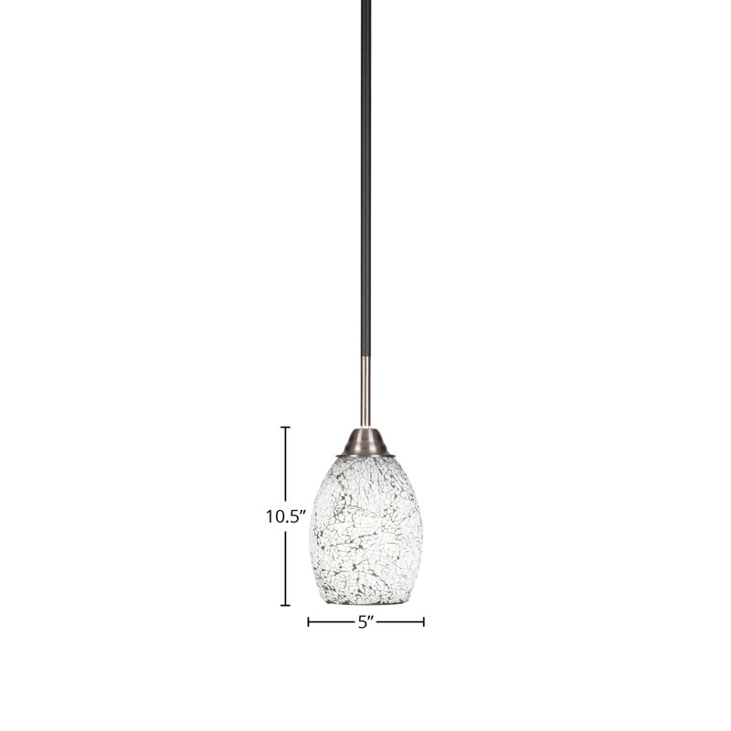 Mini-luminaire suspendu 1 lumière