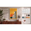 Industrial Sunrise Art Deco - Wrapped Canvas-481364562-481364569