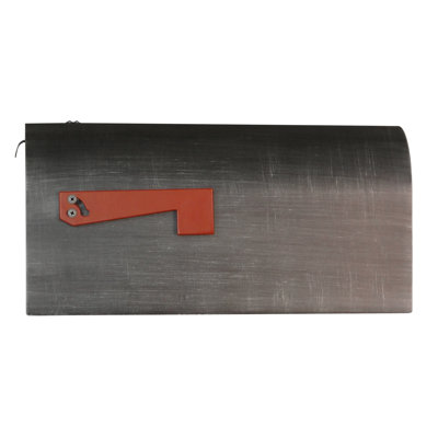 Steel Post Mounted Mailbox