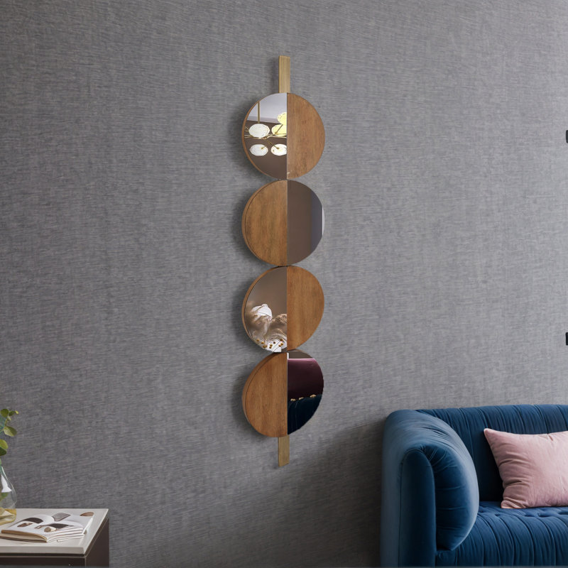Miroir mural, H 37 po x l 8 po
