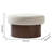 32.3" Round Storage Upholstered Cocktail Ottoman