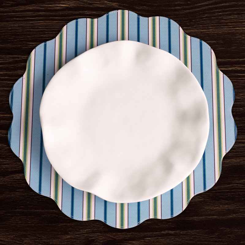 Vida Vinyl Round Placemats