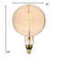 Grand globe ampoule Edison ambre