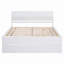 Structure de lit avec lit gigogne et 2 tiroirs-1823264906