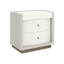 Calais 2 - Drawer Solid Wood Nightstand