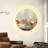 Contemporary Round Wall Mirror