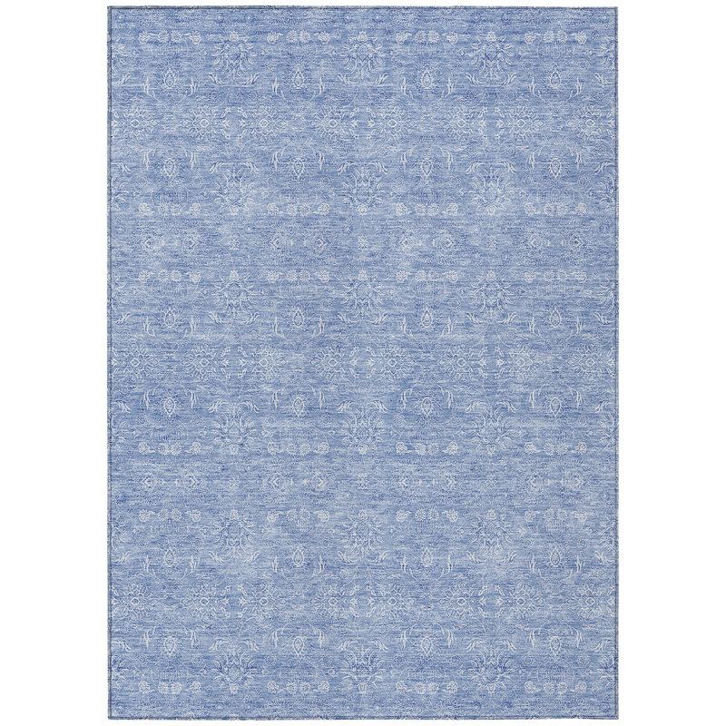 Alta Washable Floral Indoor / Outdoor Rug, Rectangle 9' x 12'