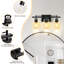 Luminaire de meuble-lavabo moderne avec applique murale élégante pour salle de bain (ampoules non incluses)-1337200626-1338878137
