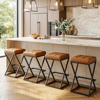 Tabouret de bar Mid-Century 26 po