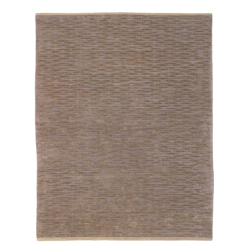 Tempo Geometric Area Rug in Gray/Taupe, Rectangle 9' x 12'