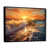 Cadre flottant noir