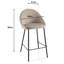 Osbourn Counter Stool with Metal Frame