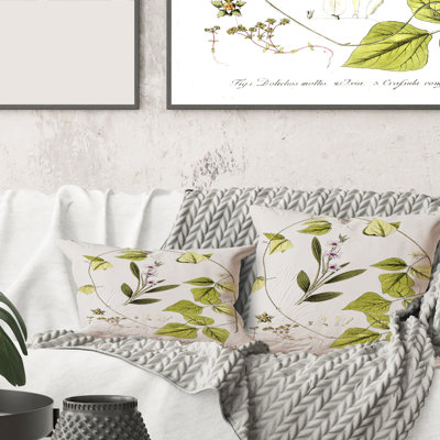 Vintage Botanicals XXI - coussin traditionnel imprimé