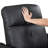 Leather Upholstered Swivel Glider Reclining Chair-654439167