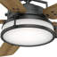 56" Caneel Bay 5 - Blade Standard Ceiling Fan with Wall Control and Light Kit Included-967705270