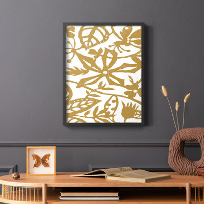 Reproduction encadrée blanc sur blanc IV V30 - bois massif