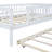 Wood Daybed With Trundle And Fence Guardrails-448797178-448797179