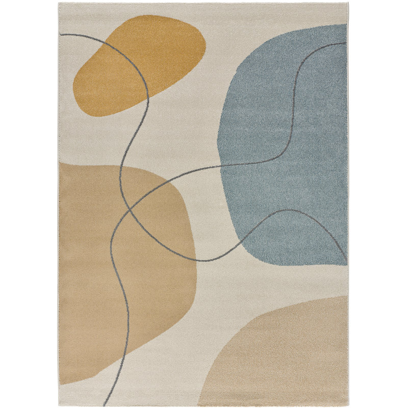 Geometric Area Rug, Rectangle 160 x 230cm