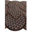 Tapis brun foncé Ingalls