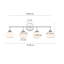 Dimmable Bathroom Wall Light with White Glass Shades-907329099-907329100-907329102