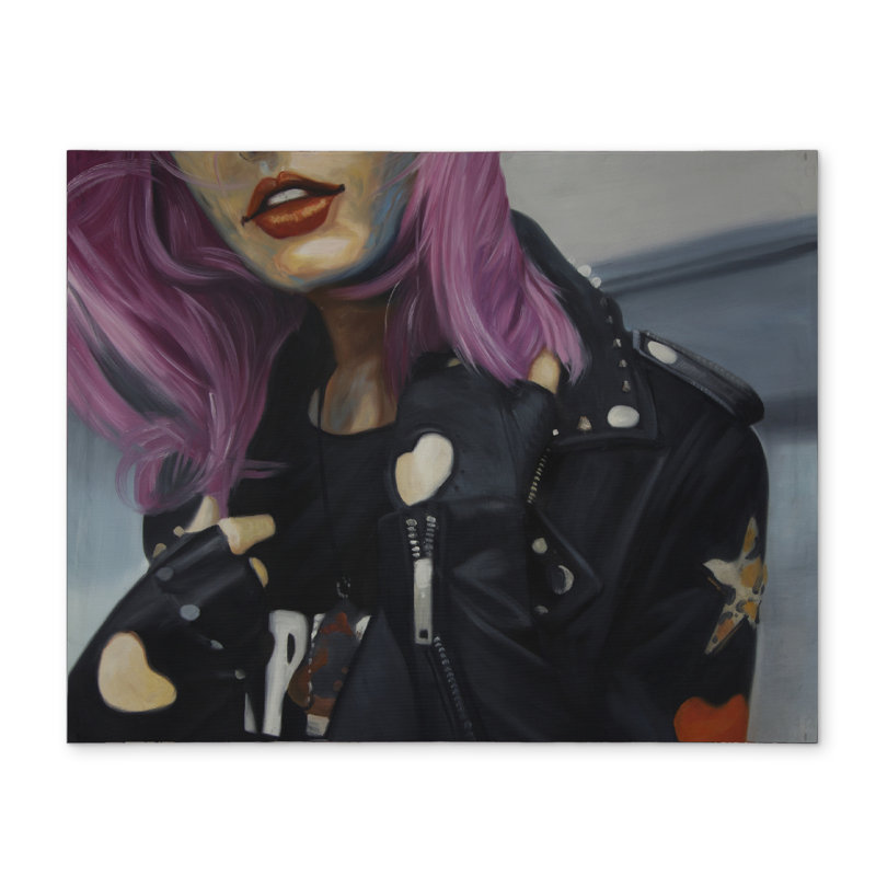 Napperon Young Punk Woman
