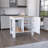 Kitchen Island, Single Door Cabinet, Shelf