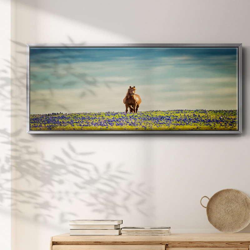 Sunlit Midwest II- Framed Canvas, 20" H x 50" W