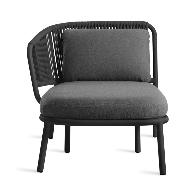 Mate Outdoor Chaise Lounge, Charcoal Sunbrella®