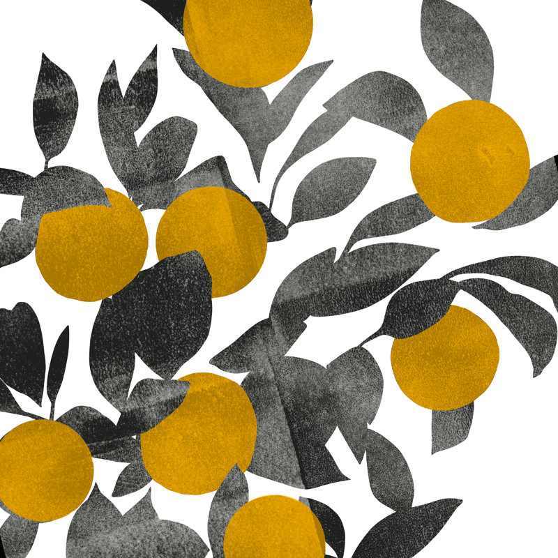 Shadow Branch III by Emma Scarvey - Wrapped Canvas Print, 30cm H x 30cm W x 3.8cm D