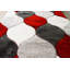 Tapis noir / gris / rouge Toula-1847140524
