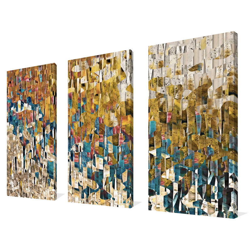 "1 John 1:7. Cleansed From All Sin" By Mark Lawrence 3 Piece Graphic Print Set On Canvas
