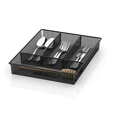 Metal Rectangle Cutlery Tray