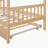 Saunderton Wooden House Bed with Trundle-298050781-298050778