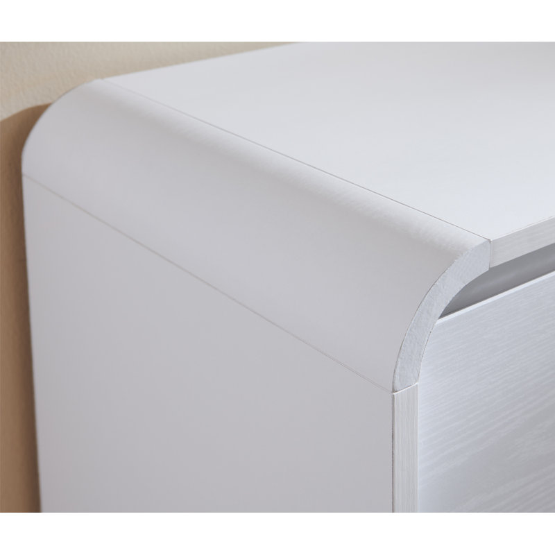 Commode 6 tiroirs pour chambre Maud, Blanc, 45" H x 30" W x 16" D