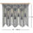 Bohemian 39''x31'' Woven Macrame Wall Hanging