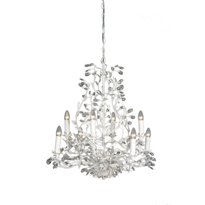 Clemmons 8 - Light Candle Style Chandelier