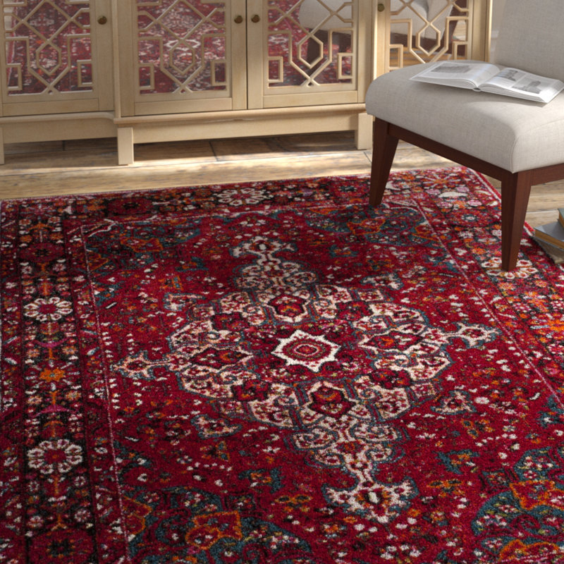 Tapis performance oriental rétro Mcconnell Performance, Rectangle 6 pi 7 po x 9 pi